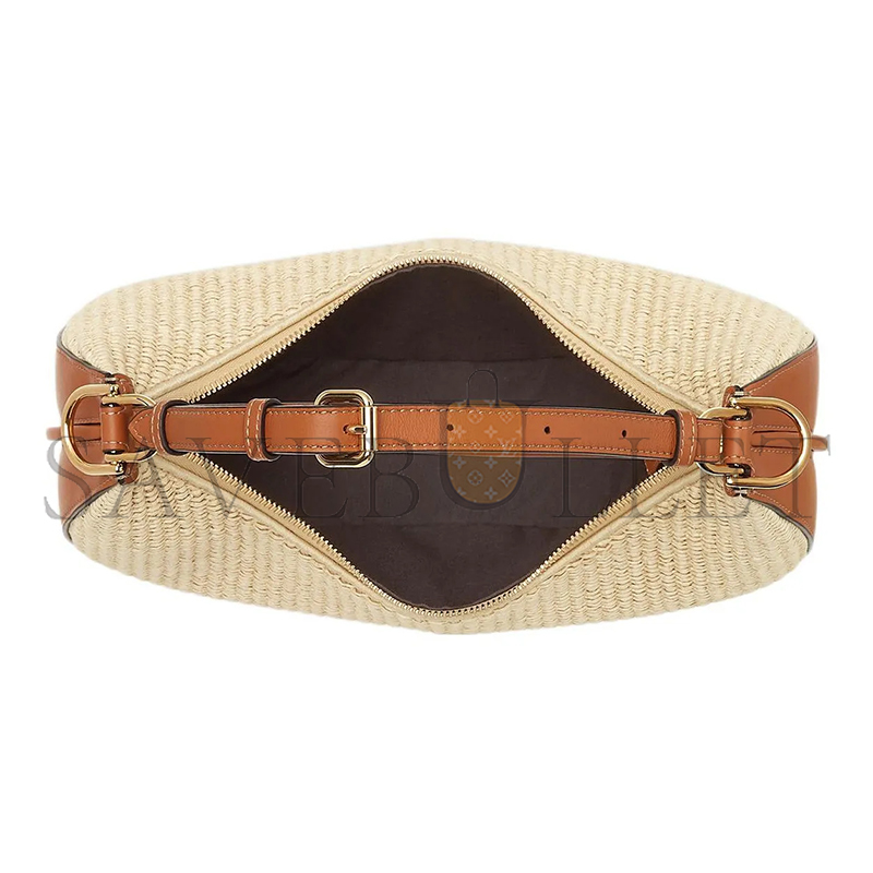 F**di small handbag F**digraphy straw shoulder bag 8br798anwbf1l27 (29*24.5*10cm)